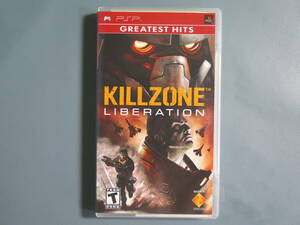 PSP ゲームソフト① 輸入版「KILLZONE:LIBERATION」SONY★キルゾーン:リベレーション ソニー 海外版 英語版 北米版 ソフト