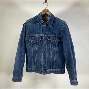 良品 70s USA製 Levi's 70505 BIGE 38 4th ヴィンテージ オリジナル vintage デニムジャケット リーバイス ビッグe 検) 3rd 60s