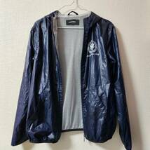 〈ディーゼルキッズ/DIESEL kids〉150cm(12) 上着/ウインドブレーカー/ネイビー_画像5