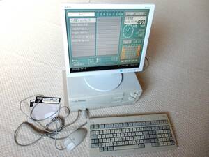 NEC PC-9801RA2 /HDD・FD起動 /キーボード・マウス・外部液晶モニター付 