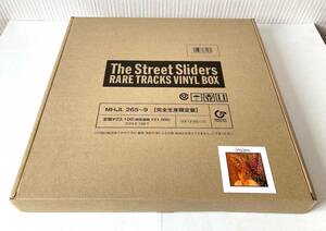 【新品未開封 ステッカー付き】 RARE TRACKS VINYL BOX ( 5枚組 アナログレコード ) ストリートスライダー　THE STREET SLIDERS　