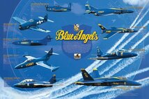 激レア USA購入 アメリカ海軍 アクロバット飛行隊 ブルーエンジェルス 【Blue Angels】 ロゴ刺繍入り メッシュキャップ 中古良品_画像9