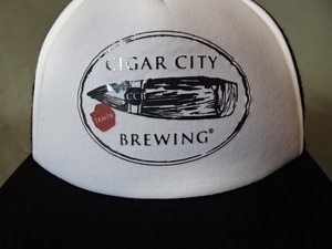 USA購入 激レア アメリカ企業モノ フロリダ州 地ビール会社 【Cigar City Brewing】 ロゴプリント入り メッシュキャップ中古品