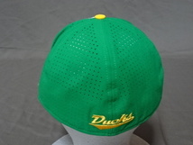 激レア USA購入 ナイキ【NIKE TRUE】【DRI FIT】USカレッジ オレゴン大学ダックス【OREGON DUCKS】【O】ロゴ刺繍入りメッシュCAP 中古良品_画像6