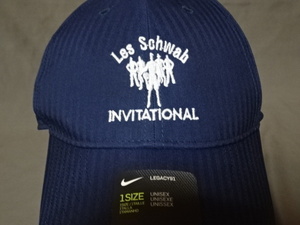 激レア USA購入【Nike】【LEGACY91】【DRI FIT】オレゴン州 バスケ大会イベント【Les Schwab INVITATIONAL】ロゴ刺繍入りキャップ 中古良品