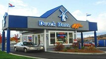 激レア USA購入 アメリカ企業モノ オレゴン州 人気コーヒーショップ【Dutch Bros. Coffee】 x オレゴン州大ロゴマーク付キャップ 中古良品_画像10