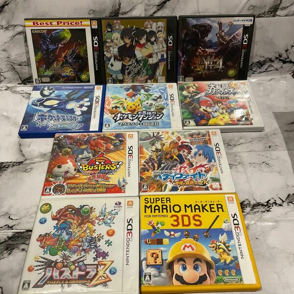 任天堂3DSソフト10本セット