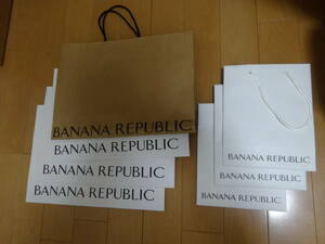 Banana Republic★ショップバッグ★紙袋★バナナリパブリック 7枚セット