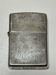 【ジャンク】ZIPPO ジッポー STERLING スターリングシルバー オイルライター 1993年製 