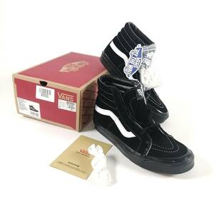 【未使用/US9/27.0cm】VANS Sk8-Hi 38 Dx BLACK COMFYCUSH / バンズ スケートハイ オールブラック スエード VN0A38GF9XN (#D2XZL)