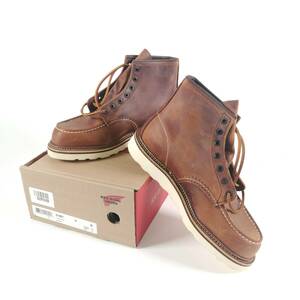 【未使用/US9/EUR42/27.0cm】Red Wing Shoes 1907 Heritage Work 6 Classic Moc Toe Boots/レッドウイング ブーツ ブラウン(#D2RWM)