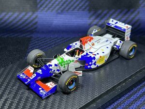 [完成品*] TAMEOタメオ1/43 Footwork Ford FA15 ‘94 AustralianGP C.フィッティパルディ, ブラジル名家のサラブレッド 3年で終えたF1挑戦