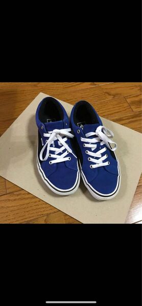 VANS ランピン ブルー×ブラック