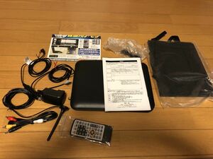 【数回のみ使用】ワンセグポータブルDVDプレーヤー9インチ　夢グループ　付属品全て有り　DT-PD9K2205C