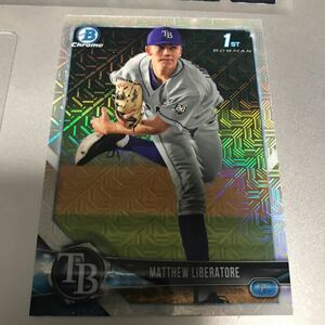 2018 bowman draft MATTHEW LIBERATORE JAPAN 1巡目