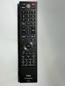 FUNAI　液晶TV用純正リモコン　FRM-106TV　正常動作中古品　現状渡しです。