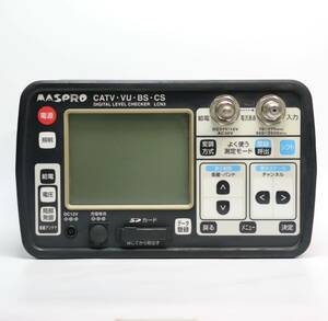 マスプロ電工 CATV・VU・BS・CSデジタルレベルチェッカー(信号レベル測定器) LCN3