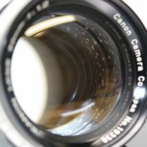 08) キヤノン Canon 50mm F1.2 Lマウント L39 レンジファインダーカメラ用レンズ ジャンク_画像4