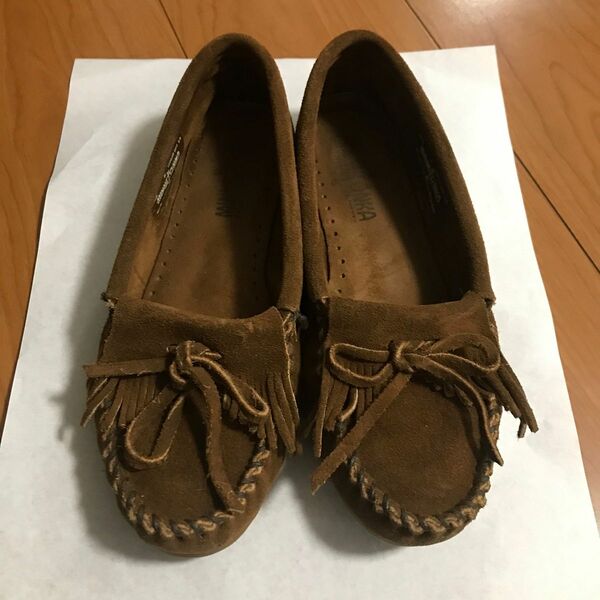 ☆美品☆ミネトンカ　モカシン　23.0 minnetonka