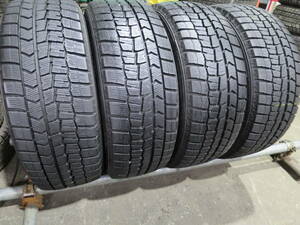 バリ山 215/55R17 94Q◆ダンロップ WINTER MAXX WM02◆ 4本 B1913 スタッドレス