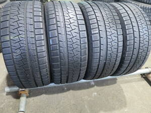 19年製 225/45R17 91Q ◆ピレリ ICE ASIMMETRICO plus◆ 4本 B1973 スタッドレス