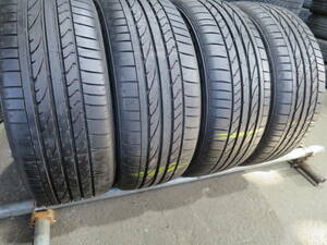 19年製イボ付き 225/50R18 95V◆ブリヂストン POTENZA RE050A◆ 4本 J794 夏タイヤ