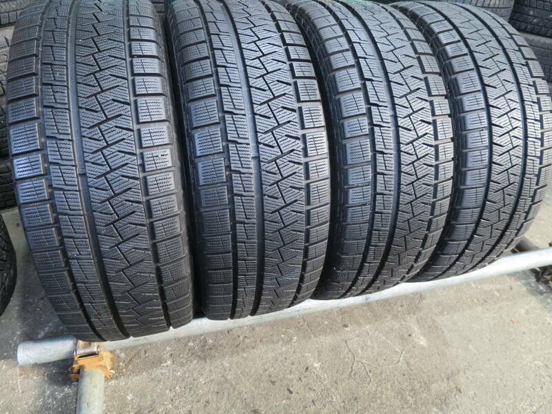 19年製 205/55R16 91Q ◆ピレリ ICE ASIMMETRICO plus◆ 4本 B2135 スタッドレス