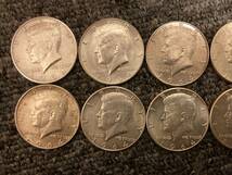 アメリカ 1964年 ケネディ ハーフダラー銀貨 50セント銀貨 10枚セット #3_画像2