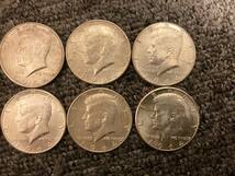 アメリカ 1964年 ケネディ ハーフダラー銀貨 50セント銀貨 10枚セット #3_画像3