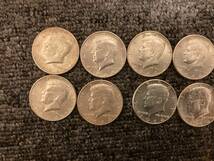 アメリカ 1964年 ケネディ ハーフダラー銀貨 50セント銀貨 10枚セット #4_画像2