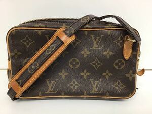 ◯営KU011-A11m60 【埼玉発】LOUIS VUITTON(ルイヴィトン) ポシェットマルリーバンドリエール ショルダーバッグ モノグラム・キャンバス