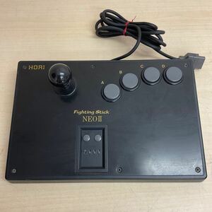 営HG13-80T HORI Fighting Stick NEO Ⅱ ファイティングスティック NEOGEO コントローラー HNS-08 不動品 ジャンク品