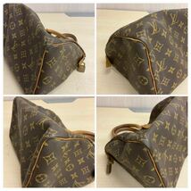 営MK28-80T LOUIS VUITTON ルイヴィトン モノグラム ミニ スピーディ ハンドバッグ W約23cm H約20cm D約14cm_画像10