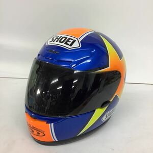 ◯営TK020-A8T100【埼玉発】SHOEI ショウエイ フルフェイスヘルメット X-8R MC547191 CX-1 SPLAT DESIGN Lサイズ 現状品