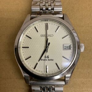 営MK40-60T SEIKO セイコー 腕時計 Grand Seiko グランドセイコー デイト9F82-OA10 腕周り 約17cm 電池切れ 不動品