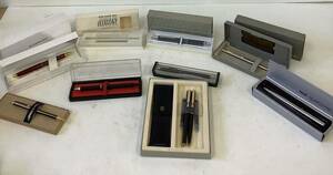 ◯営HM125-A3T60【埼玉発】ボールペン 万年筆 シャーペン 10本まとめ PILOT パーカー SPACE PEN CROSS GIVENCHY 現状品