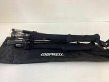 ○営NI086-A5S680【埼玉発】美品GRIPWELL グリップウェル　トレッキングポール GRIPWELL 軽量 伸縮式 トレッキング ハイキング　_画像1