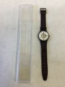 ○営KU041-A12S60【埼玉発】SWATCH QUARTZ SWISS MADE 時計 スウォッチ　クォーツ　動作未確認　