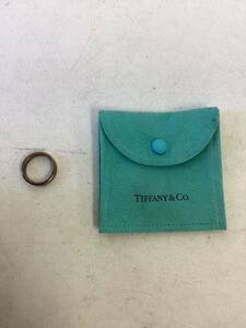 ○営HM040-A12S60【埼玉発】TIFFANY＆Co . シルバー リング SILV925刻印 アクセサリー 指輪 重量:3.74g Tiffany 8号