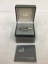 ○営KU293-A12S60【埼玉発】dunhill ダンヒル ネクタイピン タイピン ゴールドカラー　メッキ　長さ5.3㎝　メンズ　アクセサリー ※箱あり_画像1