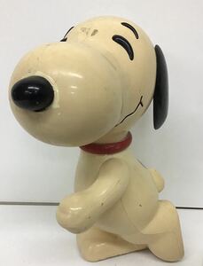 ◯営KU001-A12m80 【埼玉発】SNOOPY スヌーピー プラ フィギュア 人形 ビンテージ 1958、1966 ※自立しません レトロ 高さ約27㎝