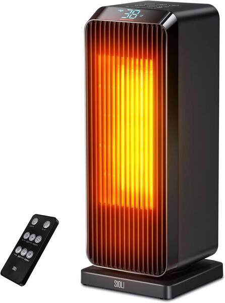 ヒーター セラミックヒーター 1500W 【知能恒温ECO運転&節電対策】 電気ファンヒーター セラミックファンヒーター