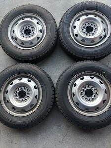 ９分山イボ有り　145/80R13　4穴マルチ　ブリザックVRX中古4本