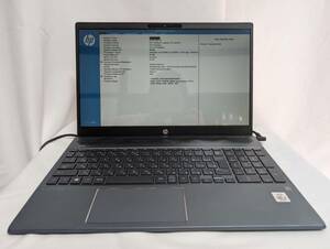 1円スタート ジャンク HP Pavilion 15-cs3000 第10世代 Core i5 1035G1 メモリ/SSD/バッテリ欠品 15-cs3075TU BIOS起動OK ノートパソコン 