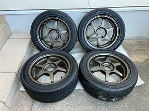 メーカー不明 6.5J-15 off38 ADVAN Neova AD08R 195/55R15