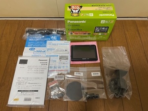 Panasonic Gorilla CN-G540D 2020年地図 初期化済み パナソニック ゴリラ ポータブルナビ 付属品完備 パーキング解除プラグ装着済み