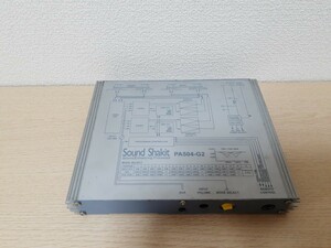 【ジャンク品】サウンドシャキット　Sound Shakit PA504-G2