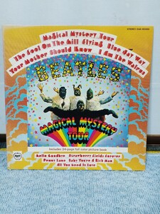 ビートルズ BEATLES　マジカルミステリーツアー　Magical Mystery Tour　LPレコード　歌詞カード付き