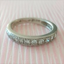 【Folli Follie / フォリフォリ】silver 3号 リング cz？ 匿名配送_画像5