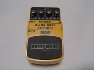 BEHRINGER/ULTRA BASS CHORUS/BUC400